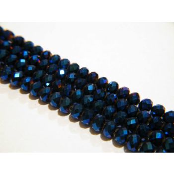 Brušeno staklo Rondele 8x6 mm  ST094