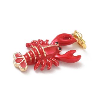 Liveni Privezak Shrimp, pozlata 21x11mm...H523-05B-G