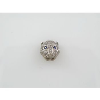 Perla Rodijum sa Cubic cirkonima ( CZ-RD112)