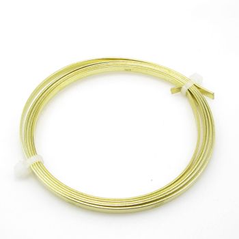 Pljosnata ( Flat) Mesingana žica: 5 x 0,75 mm. FLATMES05