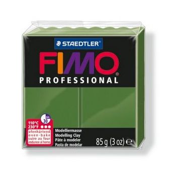 Polimerna glina FIMO Professional 57- List zelena (FP8004-57)