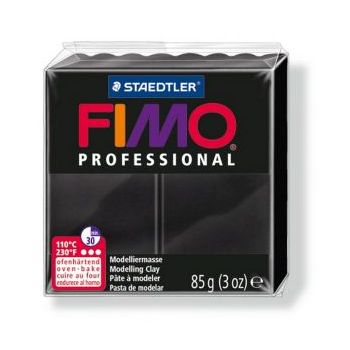 Polimerna glina FIMO Professional 9- Crna (FP8004-9)