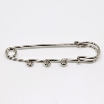 Igla za broš / škotska šnala- boja inoxa ( IGBR02 )