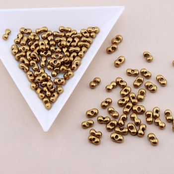 Premium FGB Staklene perle,Peanut beans.....25SEED09-3*6mm-09
