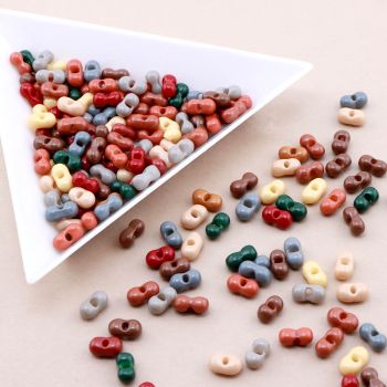 Premium FGB Staklene perle,Peanut beans.....25SEED09-3*6mm-02