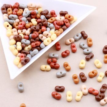 Premium FGB Staklene perle,Peanut beans.....25SEED09-3*6mm-01