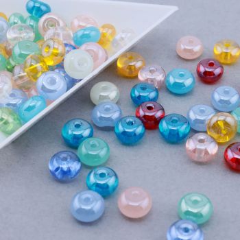 Premium FGB Staklene Abacus perle.....25SEED13-5*8mm-M04