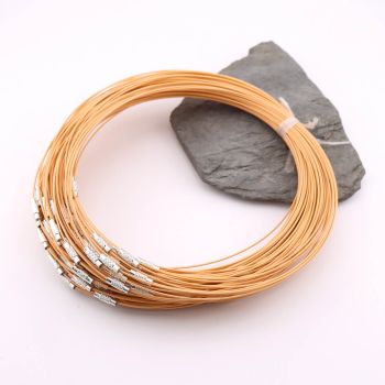 Čelična sajlica za ogrlice sa kopčom  ( 23SSK33-2)