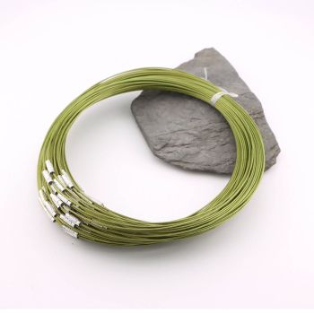 Čelična sajlica za ogrlice sa kopčom  ( 23SSK33-7)