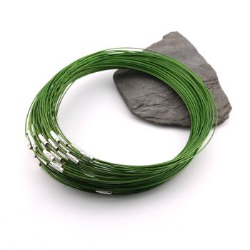 Čelična sajlica za ogrlice sa kopčom  ( 23SSK33-11)