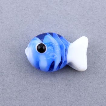 Lampwork perla Riba-handmade...WG75748-03