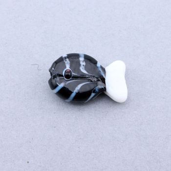 Lampwork perla Riba-handmade...WG75748-05