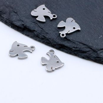 Stainless Steel Privezak Ribica...L234-092P-02