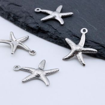 Stainless Steel Privezak Starfish...F180-04P