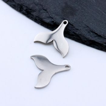 Stainless Steel Privezak Fish Tale...23SSK02BP