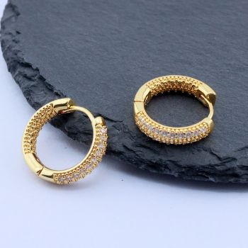 Osnova za Minđuše 17x4 mm, 18k Pozlata...P-212725-543