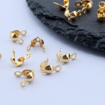 Završeci za sajlicu 6x3.2 mm, 18k Pozlata...P-20780035