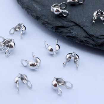 Završeci za sajlicu 6x3.2 mm, Rodijum...P-20780035-R