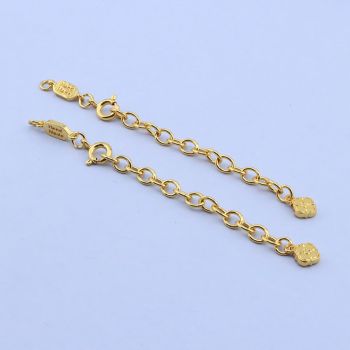 Lančani produžetak sa kopčom, 18k Pozlata...P-21502