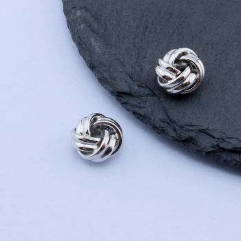 Perla 10x7 mm, Rodijum...P-8114-R