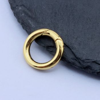 Kopča Alka 16x16 mm , 18k Pozlata...P-209328
