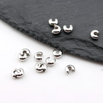 Skrivači stopera,čvora... 4mm, Rodijum (  23MK42P )