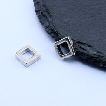 Perla Romb 8x3 mm, Rodijum...P-332033-C1