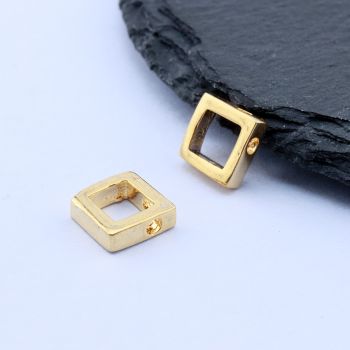 Perla Romb 8x3 mm, 18k Pozlata...P-332033-C