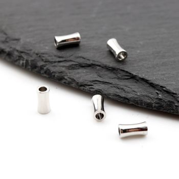 Perla ukrasna 7x3,5x2,2mm, rupa oko 2 mm- Rodijum (  23MK51P )