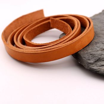 Prirodna koža 10 x 2 mm, boja natur dark (23TK02C)