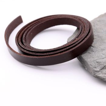Prirodna koža 10 x 2 mm, boja braon  (23TK02D)