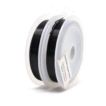 Bižuterijska žica u boji- CRNA Non Tarnish  0,8 mm. Pakovanje oko 8 metara (BŽ-CRNA0,8)