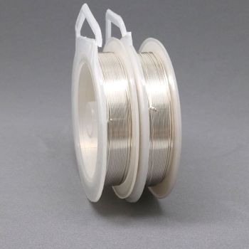 Posrebrena žica-Non Tarnish  0,4 mm. Pakovanje  oko 22 metra (102004)