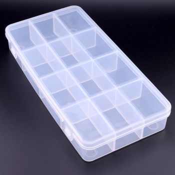 Plastični klaser za sortiranje i čuvanje sa fiksnim pregradama 4x3  (329/412)