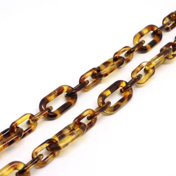 Handmade Akrilni deko lanac... 20.5x11x3mm  ( 536006 )