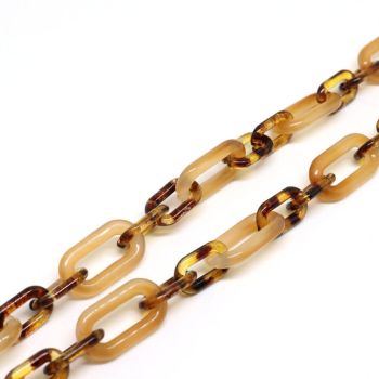 Handmade Akrilni deko lanac... 20.5x11x3mm  ( 536005 )