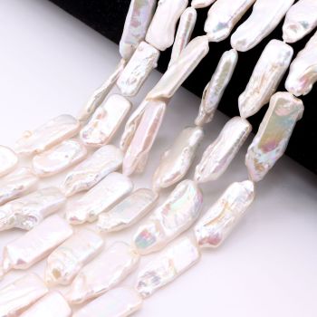 Barkok Slatkovodni biseri 22x8~15x4~12mm, Rupa: 0.6mm  ( SLBISS020D01 )