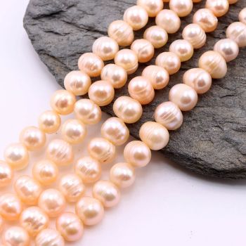 Prirodni Gajeni Slatkovodni Biseri  6-8 mm,  Rupa : 0,6 mm ( SLBIS103 )