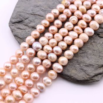 Prirodni Gajeni Slatkovodni Biseri  6-8 mm,  Rupa : 0,6 mm ( SLBISL3313C )