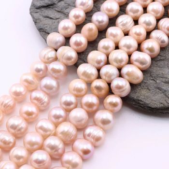 Prirodni Gajeni Slatkovodni Biseri  8 mm,  Rupa : 0,6 mm ( SLBIS104 )