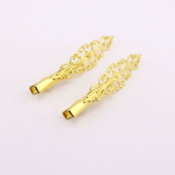 Osnova za šnale aligator 40mm sa podlogom  55x16 mm- Boja Zlata  (4629807959)