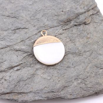 Privezak od Sedefa oko 22x18  mm (  340010 )