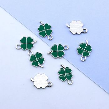 Set Privezaka emajliranih u boji, 16-18 mm, boja srebra... PEM-N055-008-01P