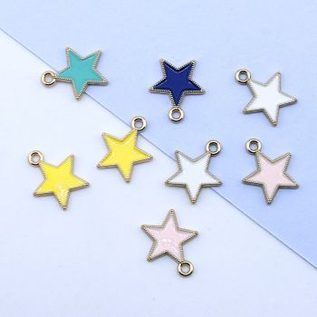 Set Privezaka emajliranih u boji, 15-16 mm... PEM-N055-008-02G