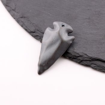 Hematit privezak 45x24x8mm, rupa 2 mm ( T09406 )