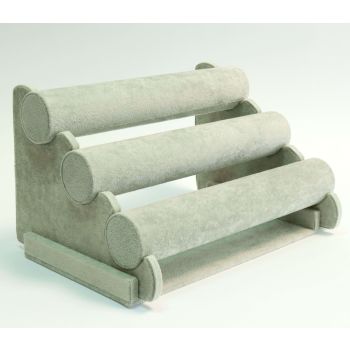 Postolje za izlaganje narukvica u 3 nivoa, 30x21x18 cm... 23PI-3P-C