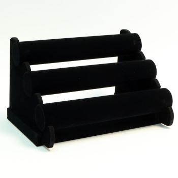 Postolje za izlaganje narukvica u 3 nivoa, 30x21x18 cm... 23PI-3P-B