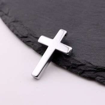 Hematit privezak 23x35x4mm, rupa 1 mm ( D01529S )