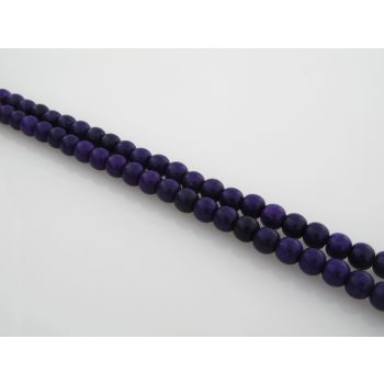 Presovani Haolit 6 mm, rupa oko 1mm. Niz sadrži oko 68 perli. (KAM-HAO116)