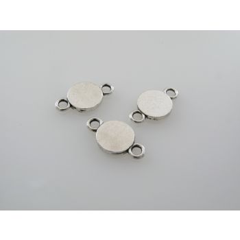 Konektor  15x8mm, boja antik srebra  ( KON125 )